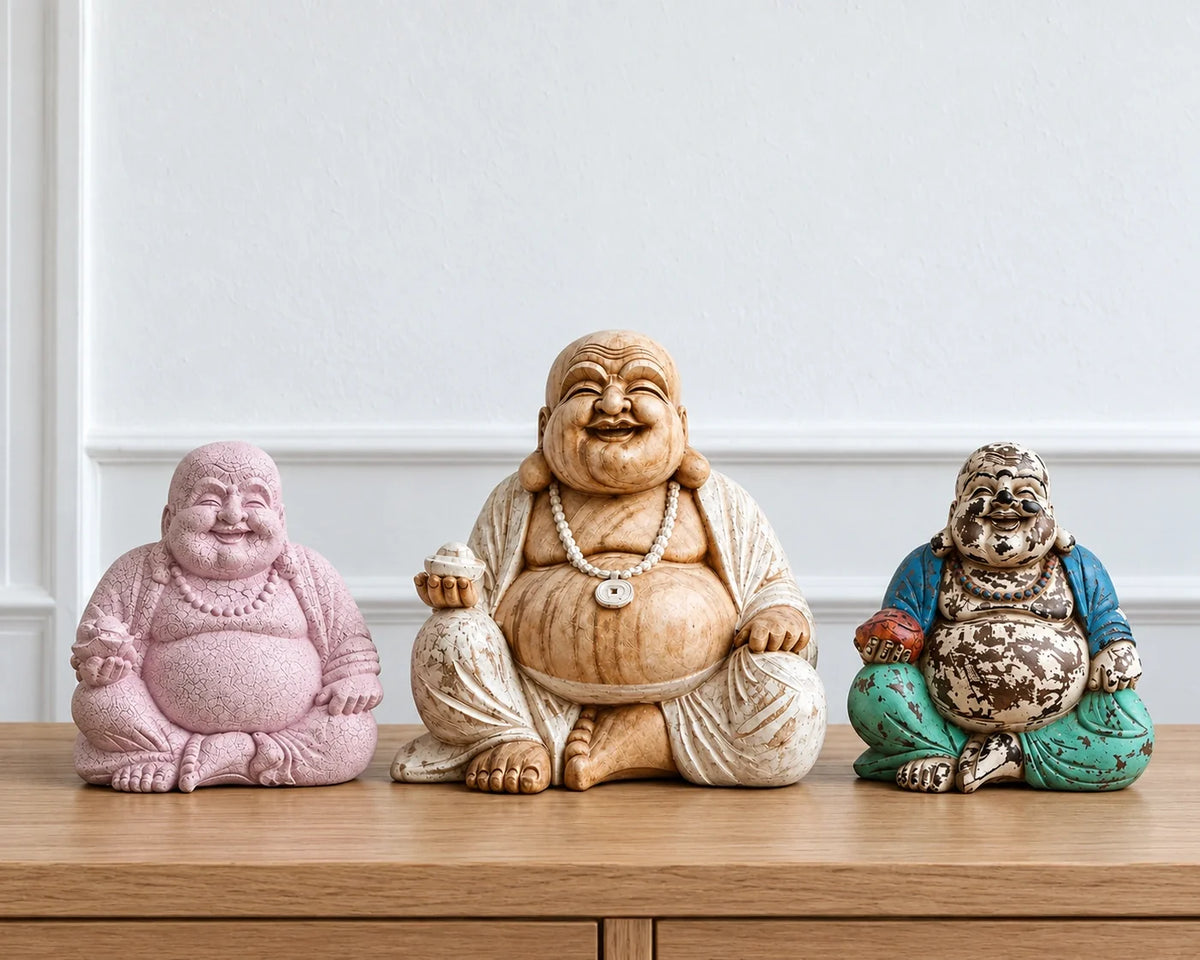 Laughing Buddha Statues