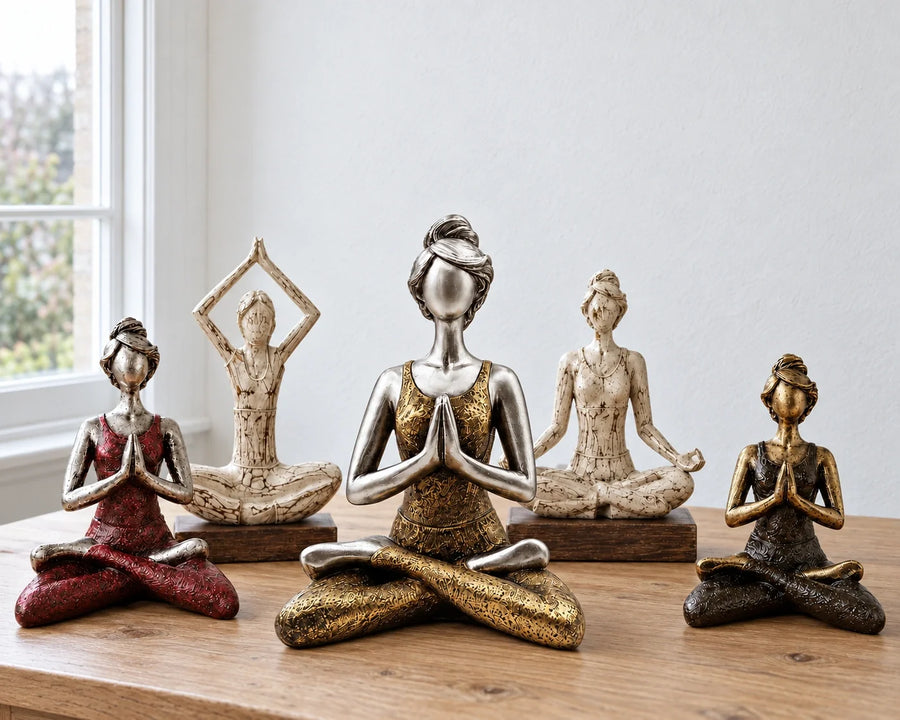 Yoga Figurines & Decorative Yoga Statues