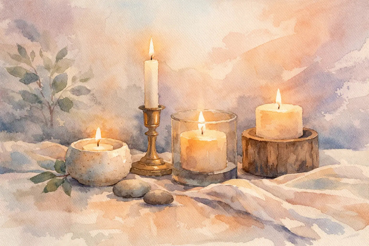 Candle Holders for Calming Spaces at Home