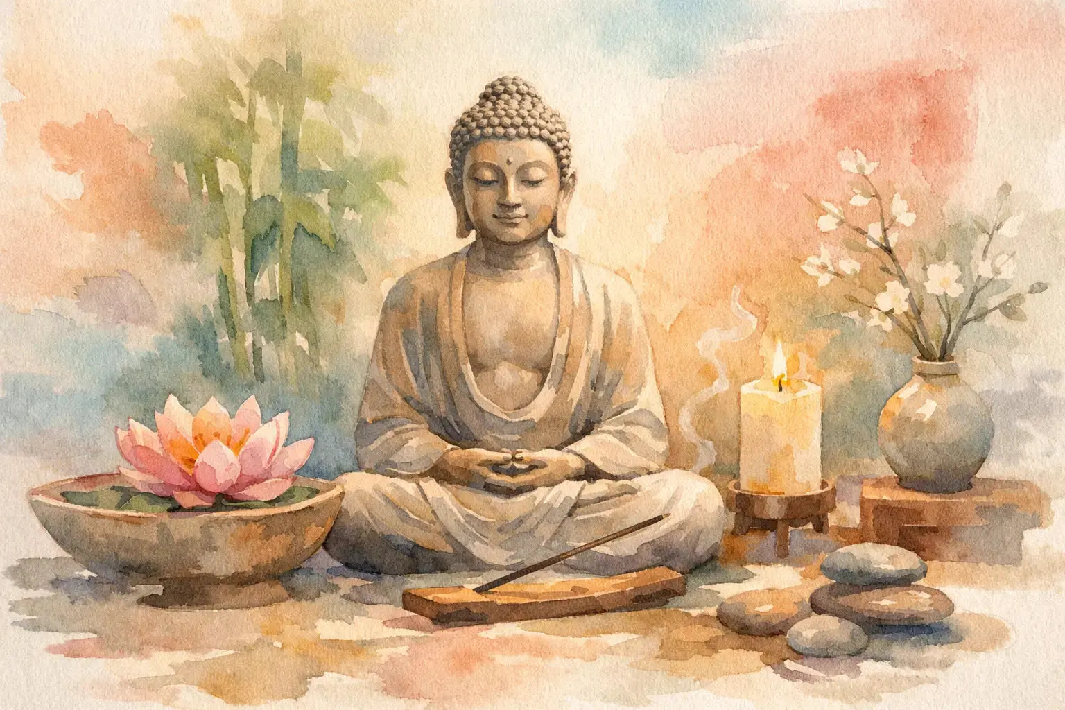 How to Style a Buddha Statue at Home