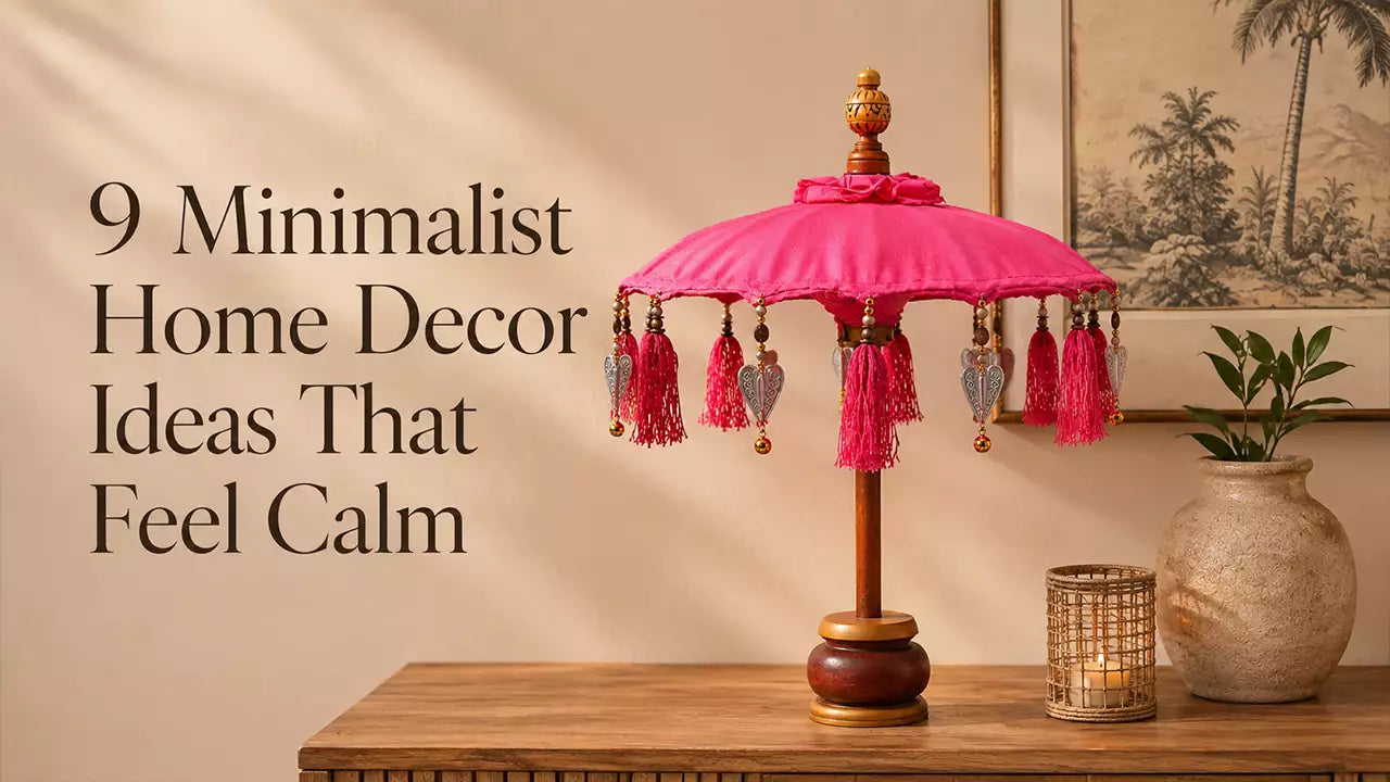 9 Minimalist Home Decor Ideas That Feel Calm