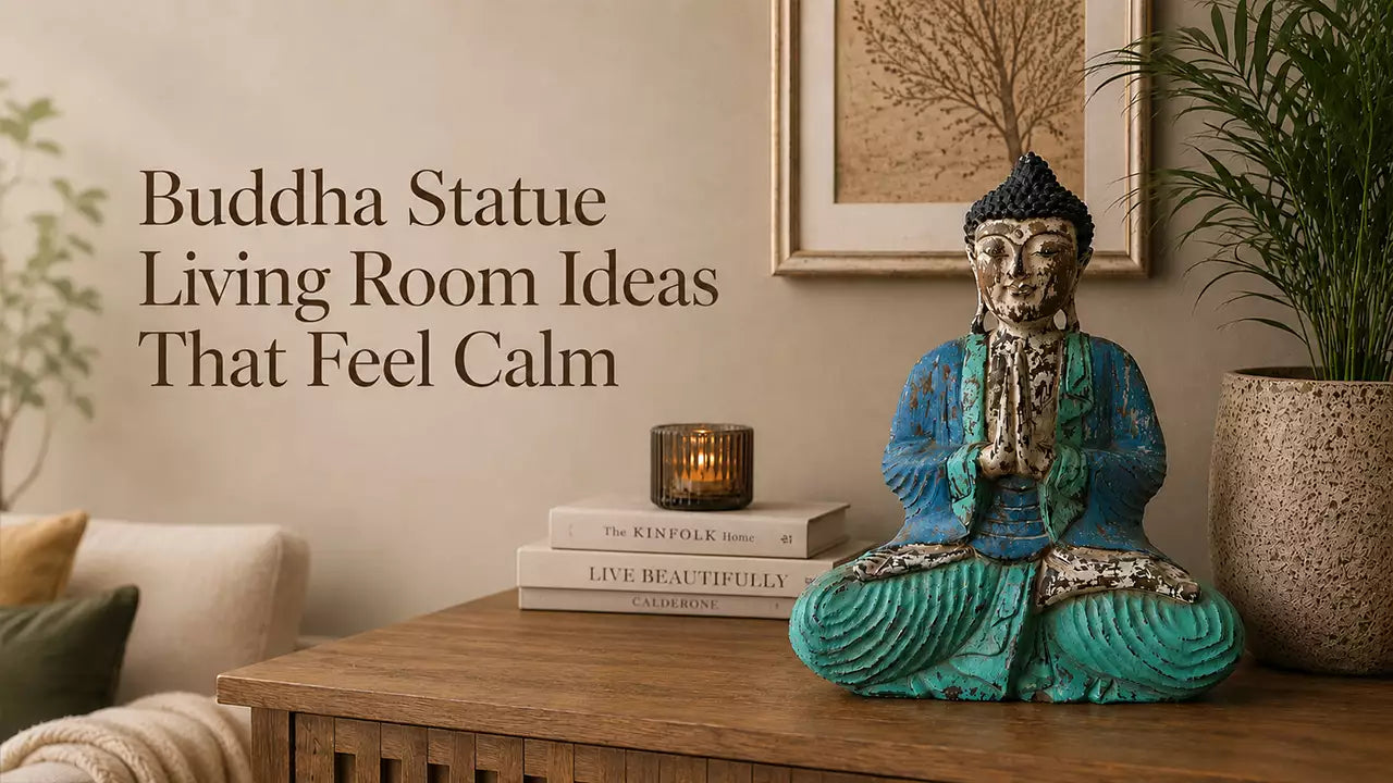 Buddha Statue Living Room Ideas That Feel Calm