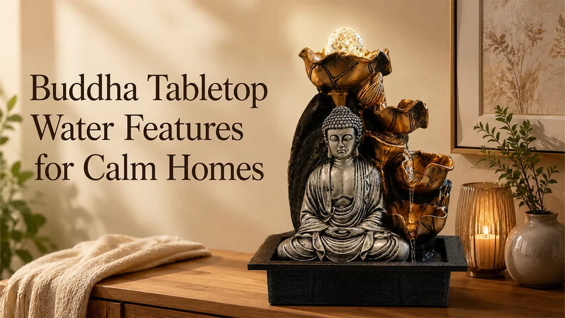 Buddha Tabletop Water Features for Calm Homes