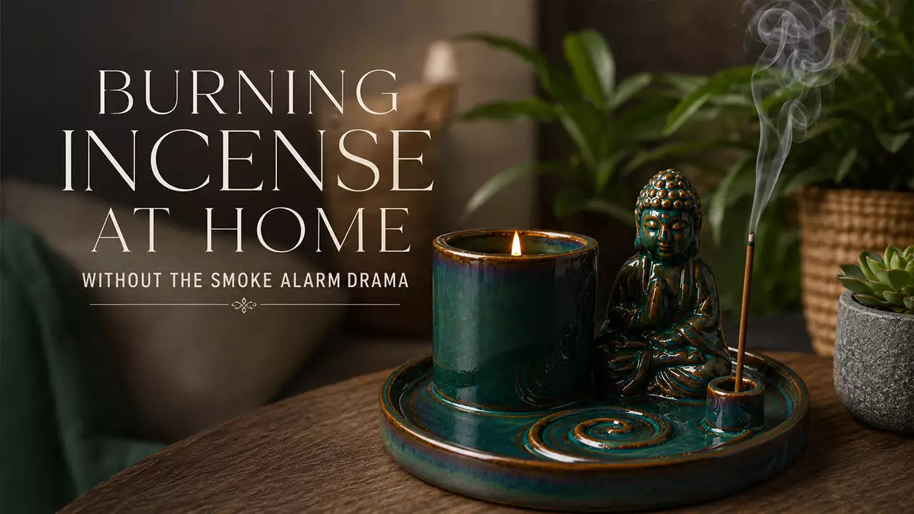 Burning Incense at Home Without the Smoke Alarm Drama