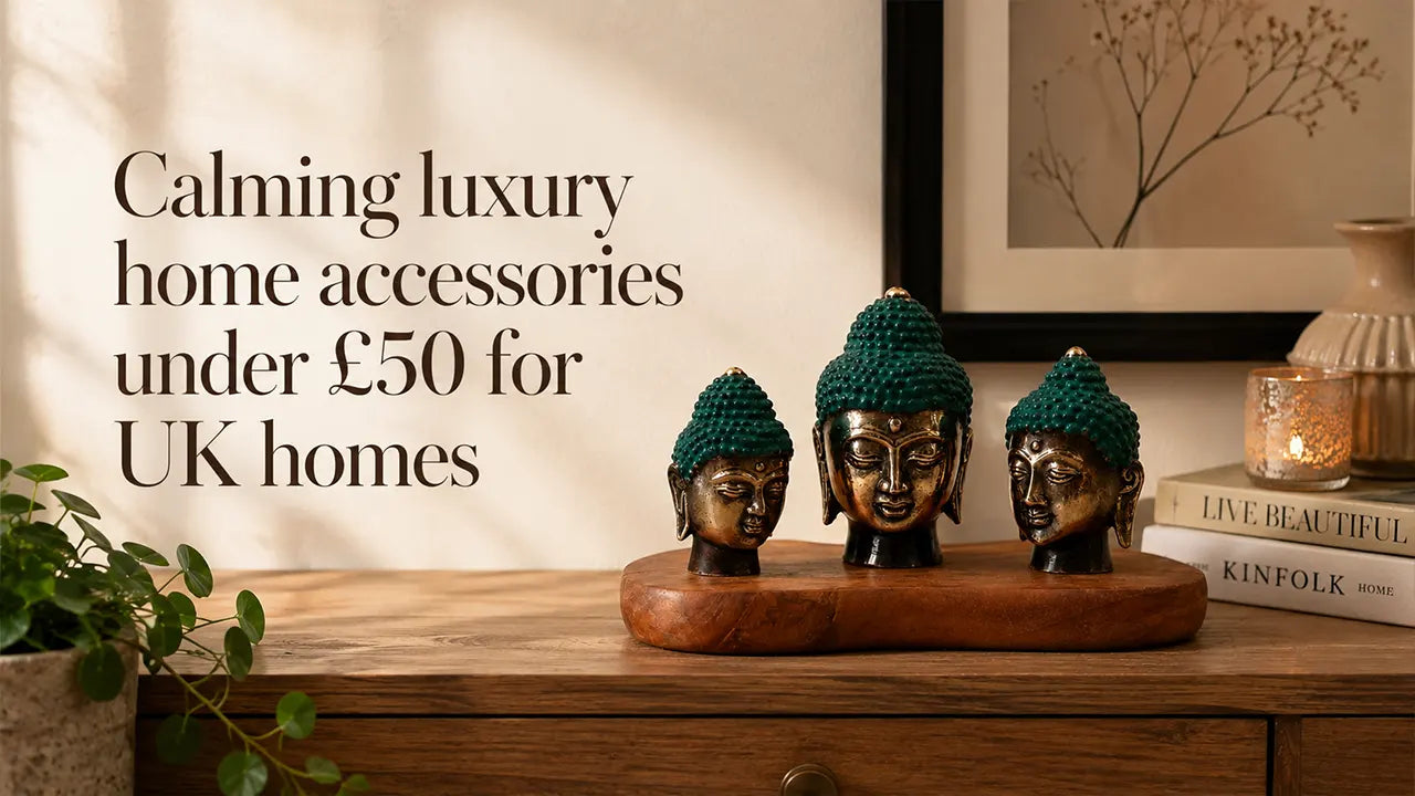 Calming luxury home accessories under £50 for UK homes
