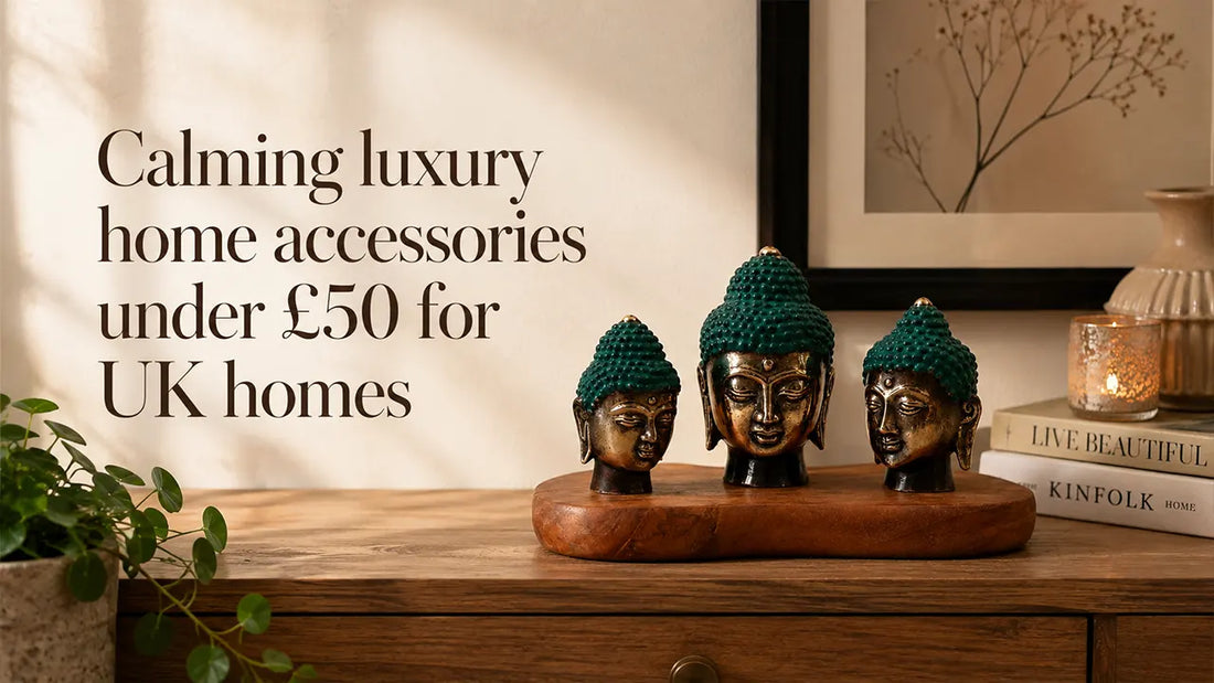 Calming luxury home accessories under £50 for UK homes