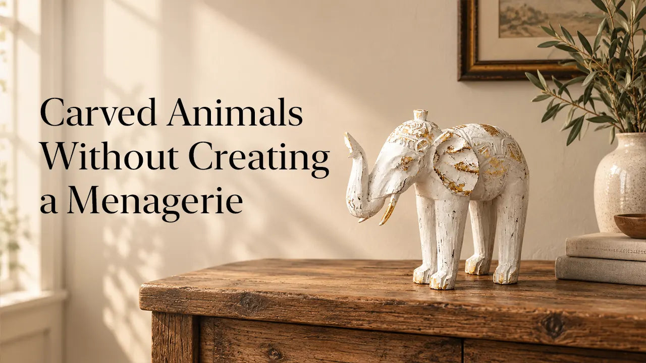 Carved Animals Without Creating a Menagerie