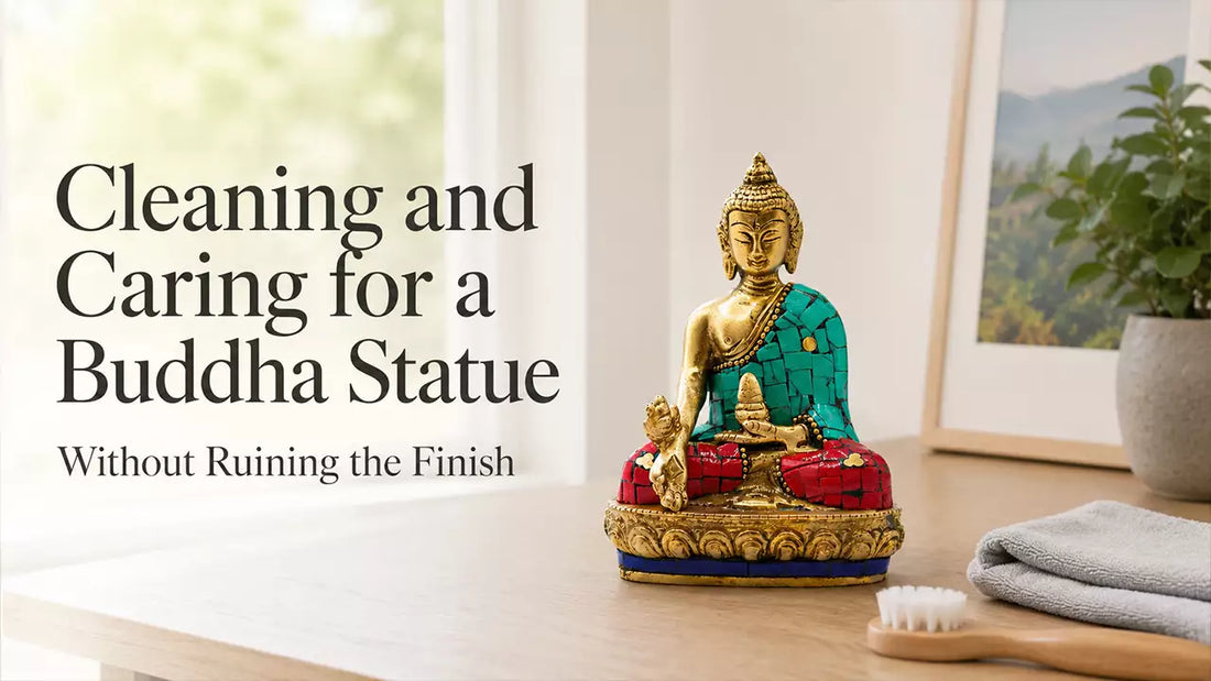 Cleaning and Caring for a Buddha Statue Without Ruining the Finish