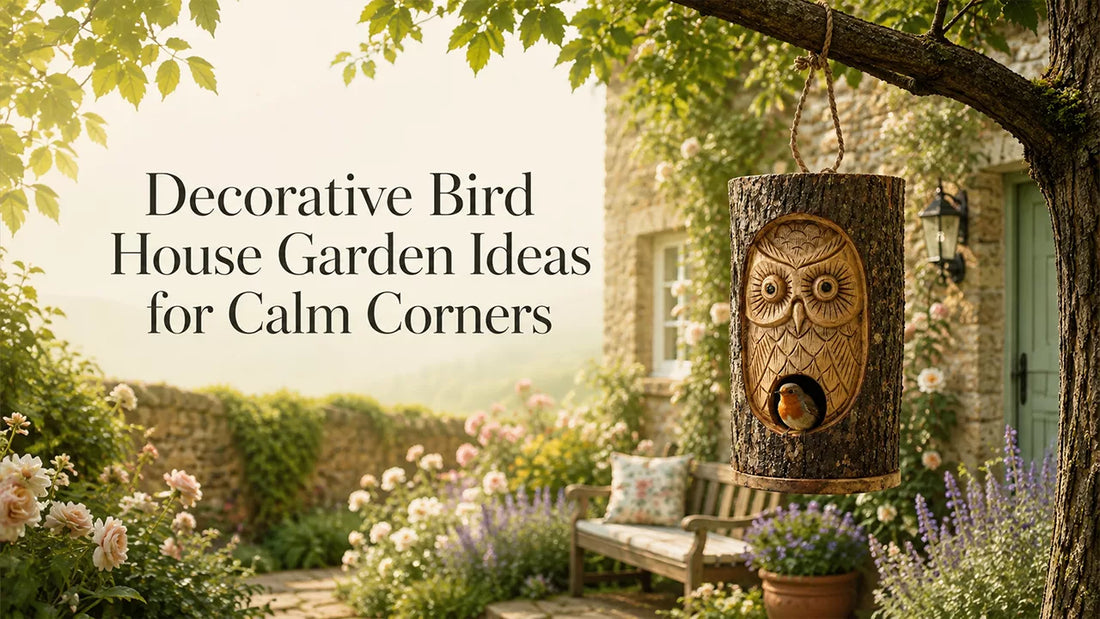 Decorative Bird House Garden Ideas for Calm Corners