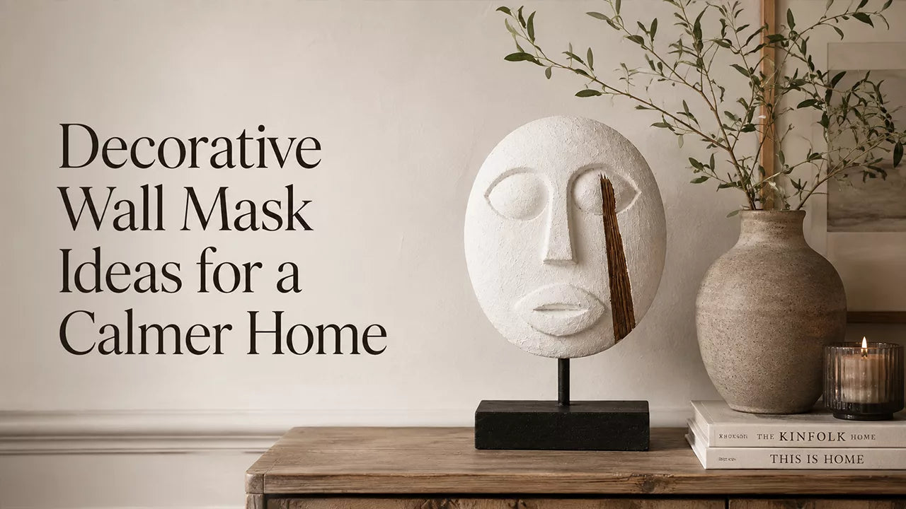 Decorative Wall Mask Ideas for a Calmer Home