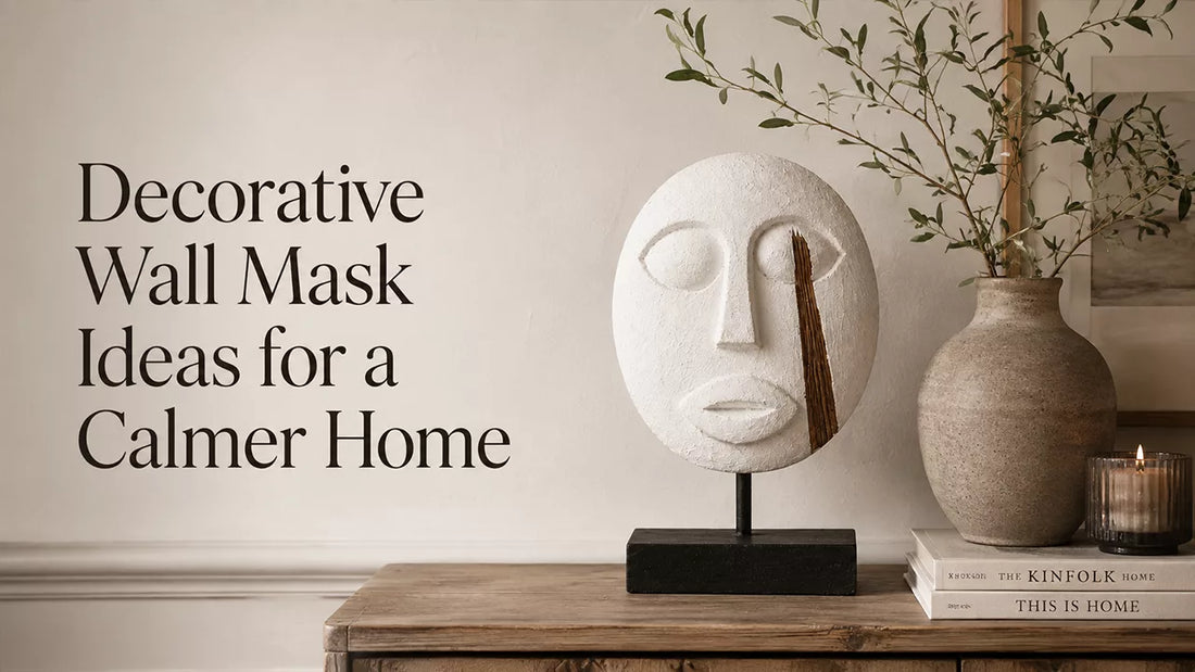 Decorative Wall Mask Ideas for a Calmer Home