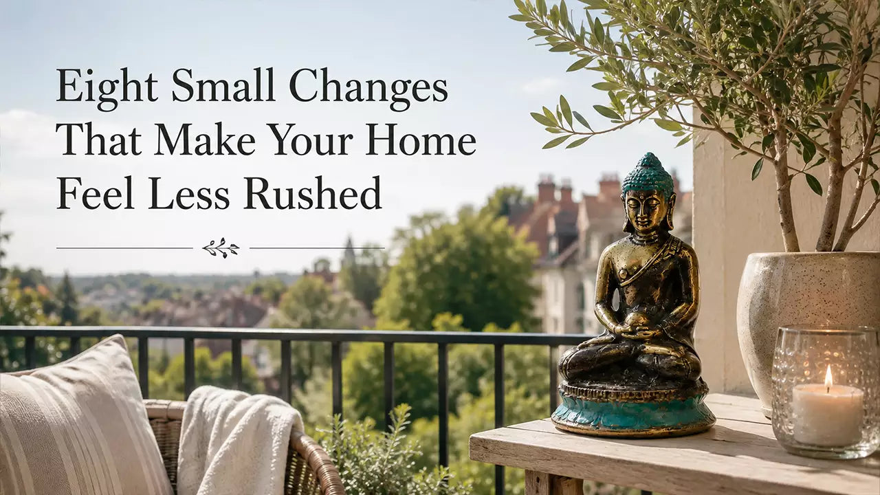 Eight Small Changes That Make Your Home Feel Less Rushed