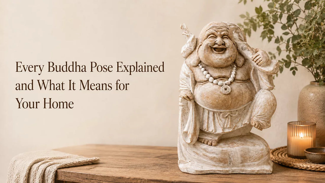 Every Buddha Pose Explained and What It Means for Your Home