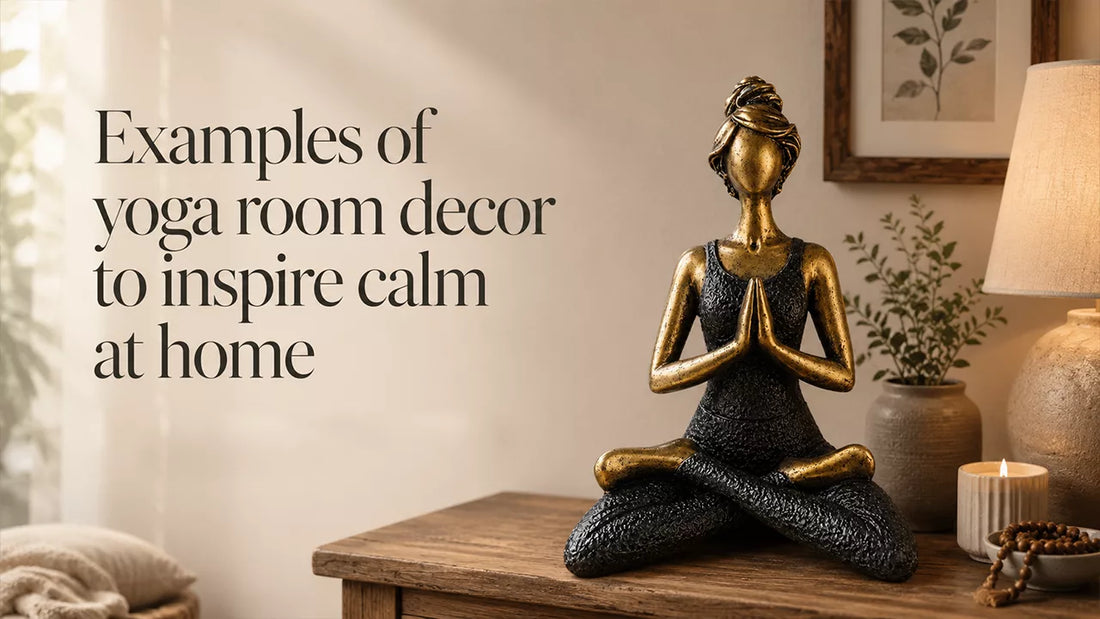 Examples of yoga room decor to inspire calm at home