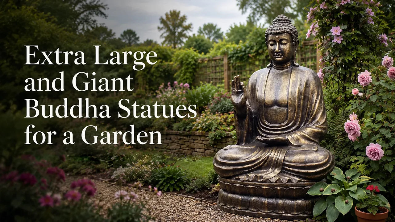 Extra Large and Giant Buddha Statues for a Garden