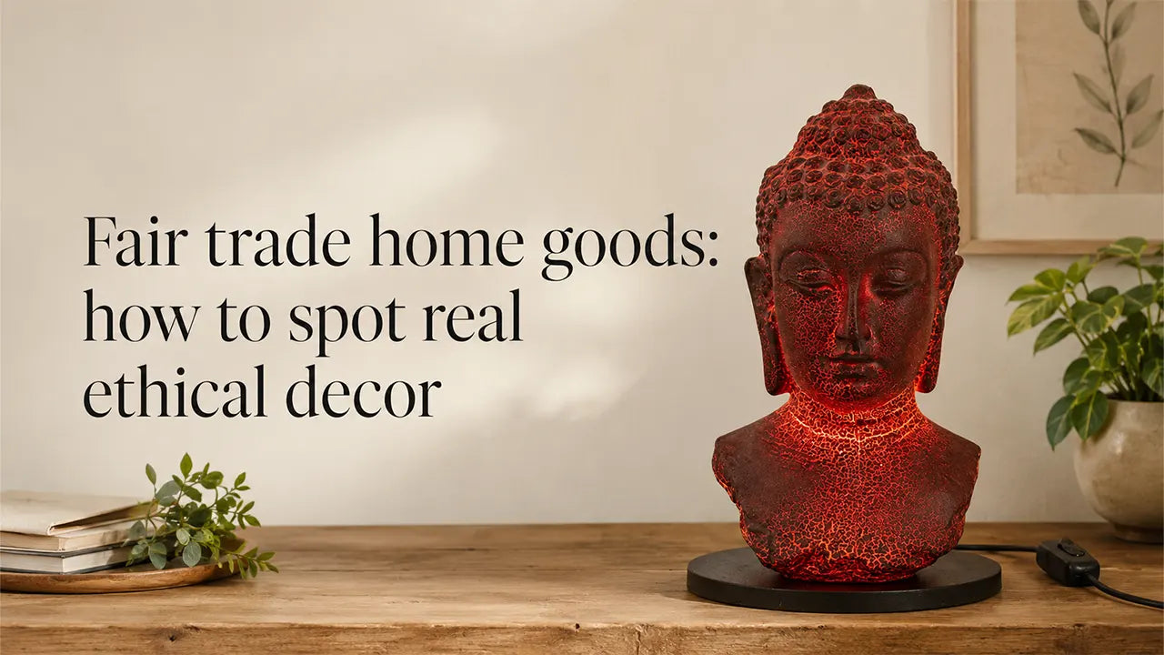 Fair trade home goods: how to spot real ethical decor
