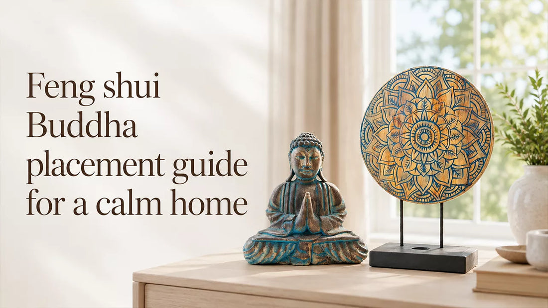 Feng shui Buddha placement guide for a calm home