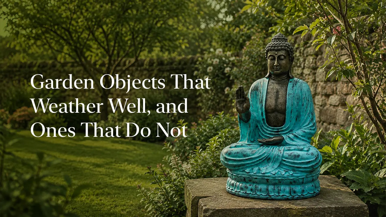 Garden Objects That Weather Well, and Ones That Do Not