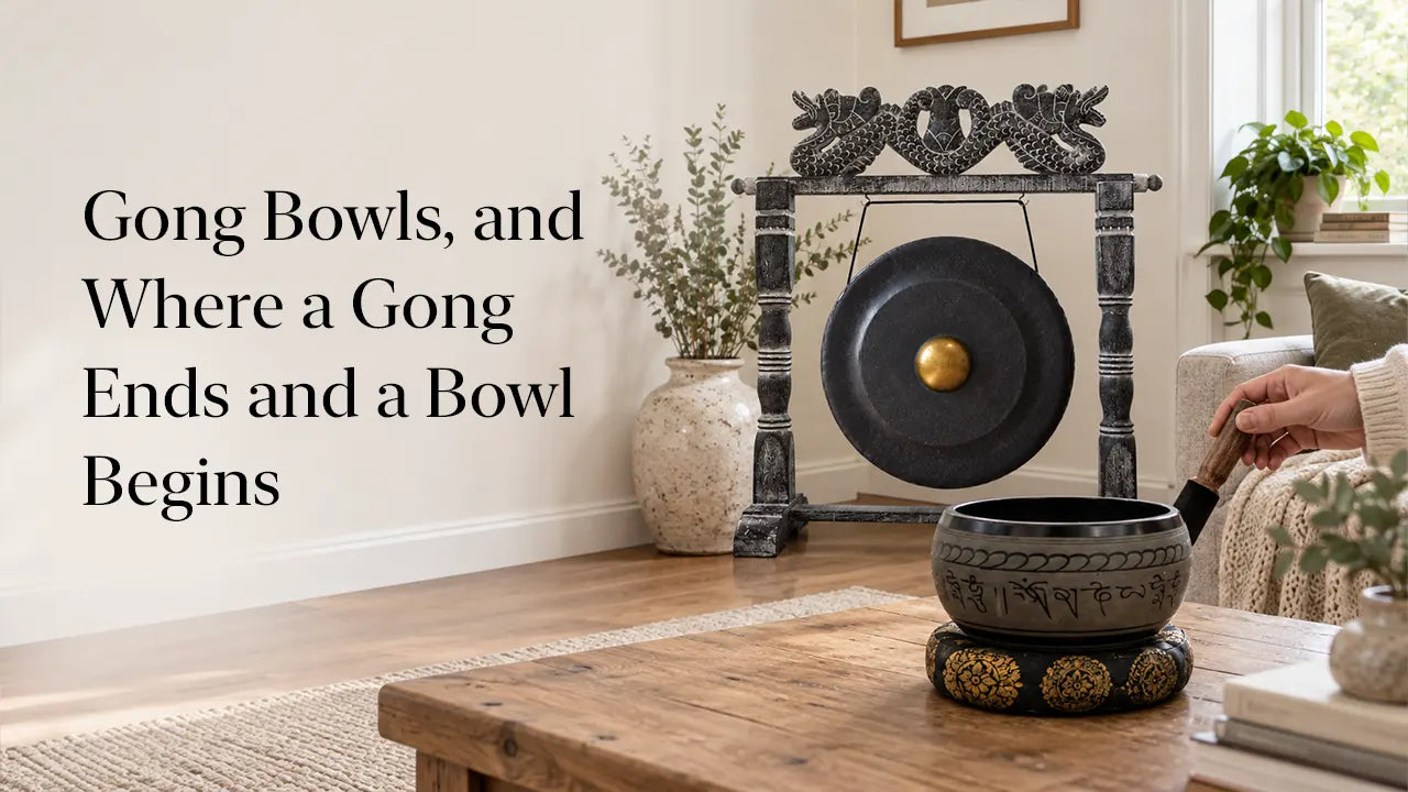 Gong Bowls, and Where a Gong Ends and a Bowl Begins