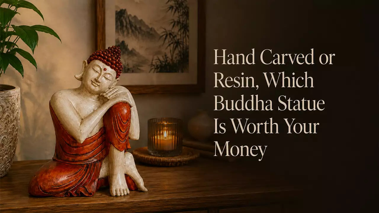 Hand Carved or Resin, Which Buddha Statue Is Worth Your Money