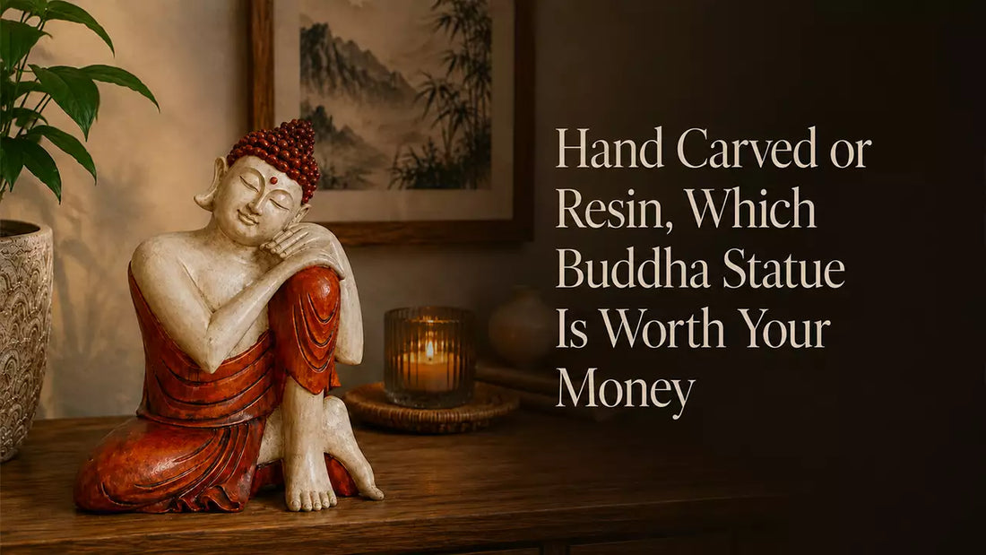 Hand Carved or Resin, Which Buddha Statue Is Worth Your Money