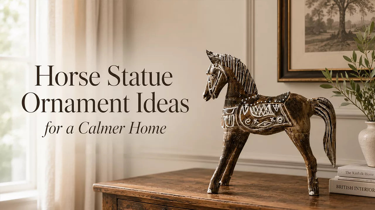 Horse Statue Ornament Ideas for a Calmer Home