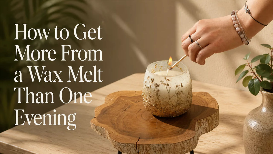 How to Get More From a Wax Melt Than One Evening