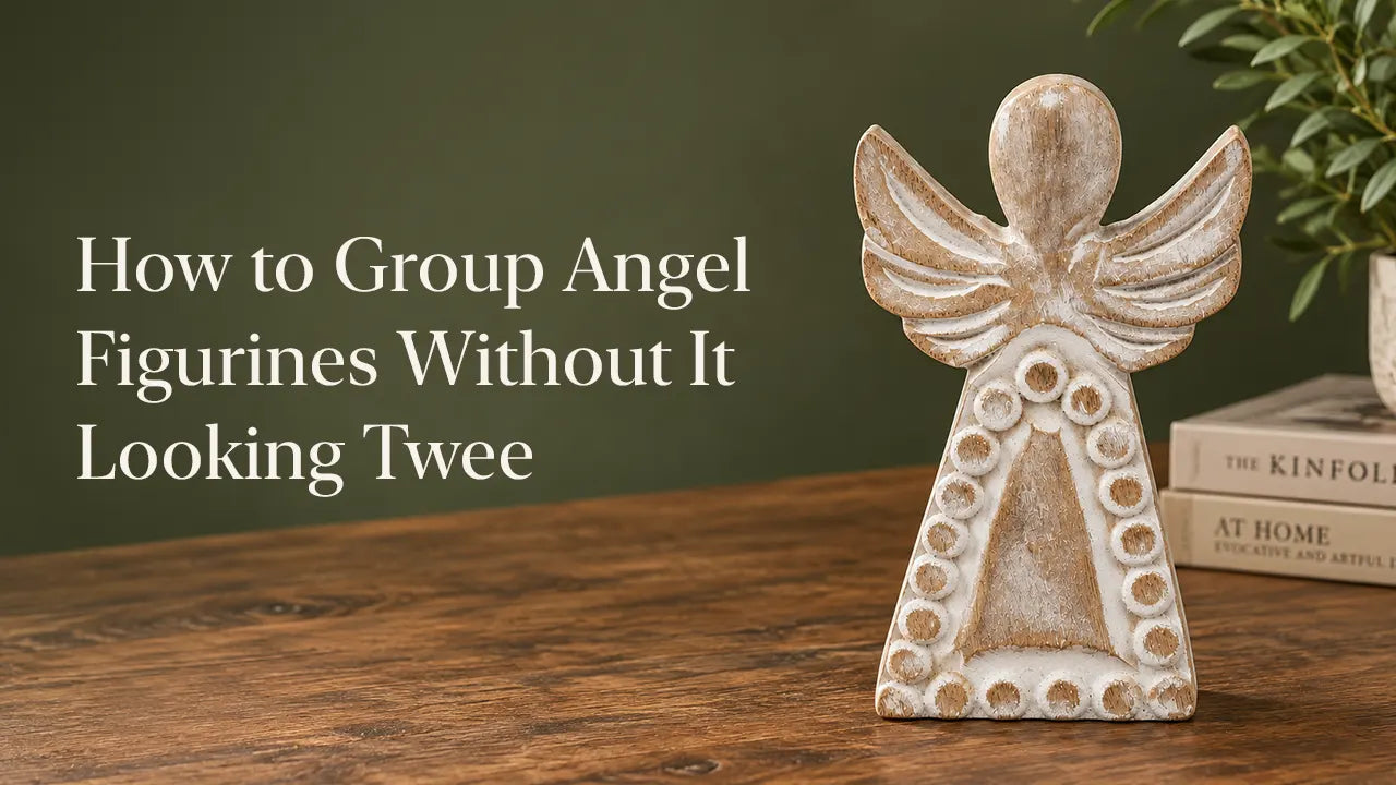 How to Group Angel Figurines Without It Looking Twee