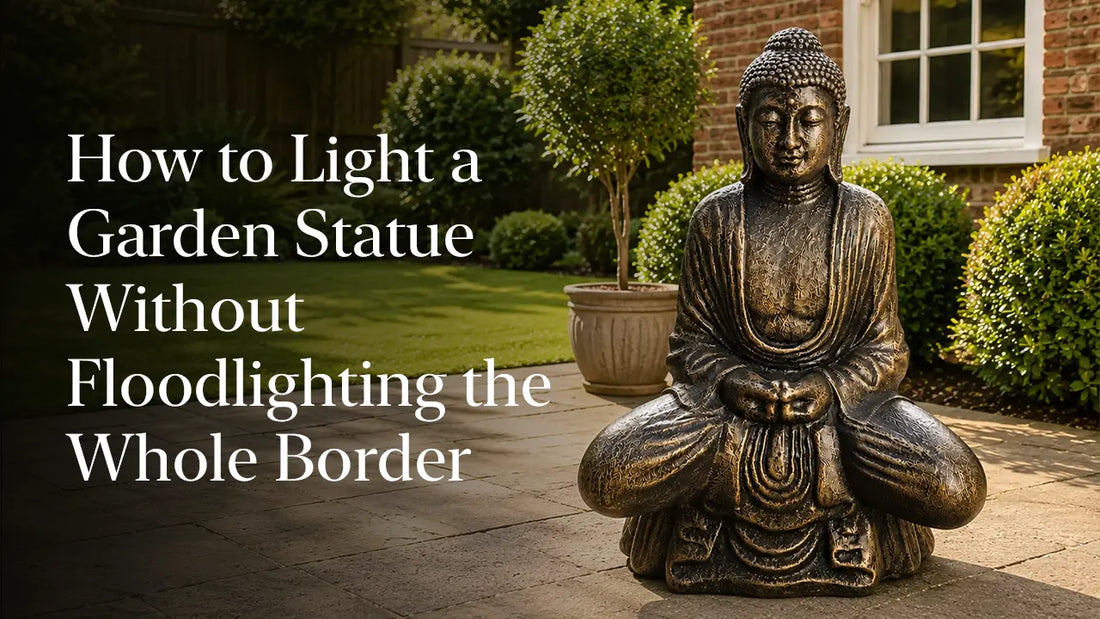 How to Light a Garden Statue Without Floodlighting the Whole Border