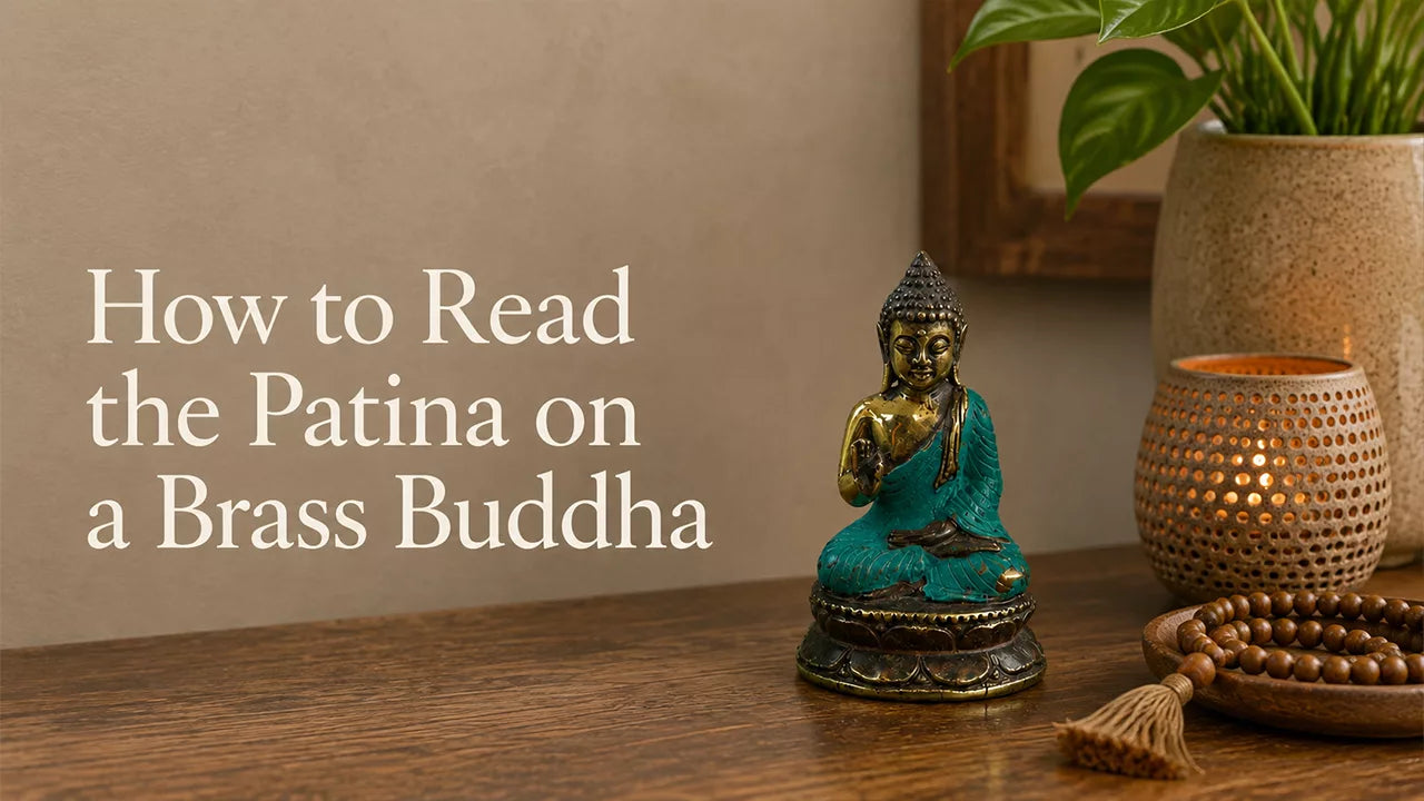 How to Read the Patina on a Brass Buddha