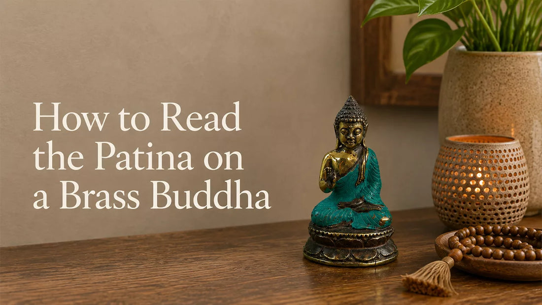 How to Read the Patina on a Brass Buddha