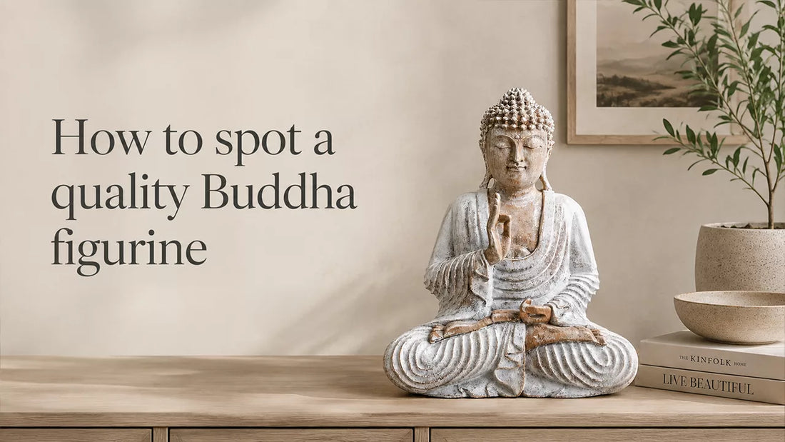 How to spot a quality Buddha figurine