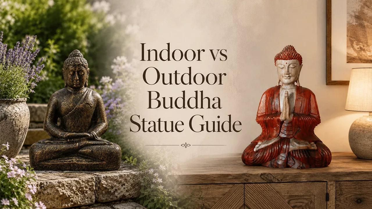 Indoor vs Outdoor Buddha Statue Guide
