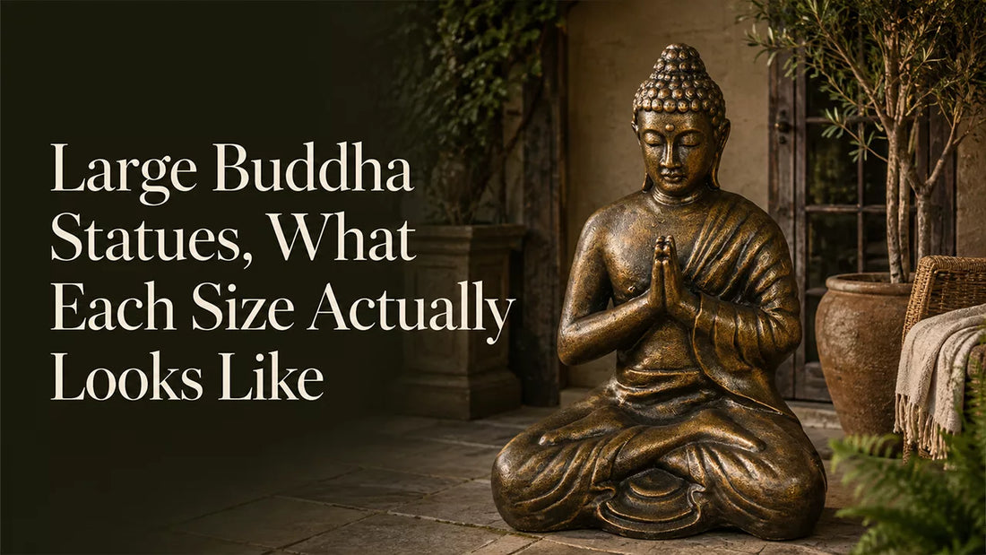 Large Buddha Statues, What Each Size Actually Looks Like