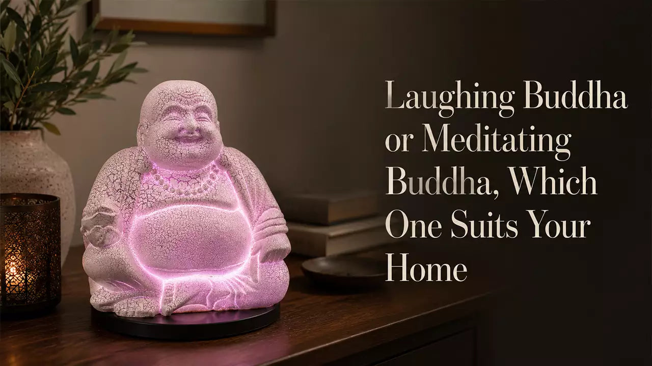 Laughing Buddha or Meditating Buddha, Which One Suits Your Home