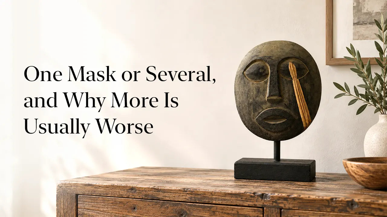 One Mask or Several, and Why More Is Usually Worse