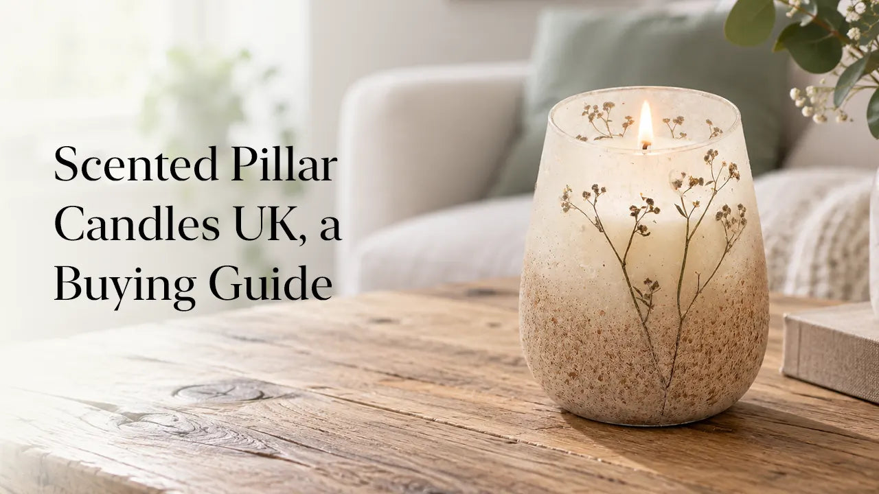 Scented Pillar Candles UK, a Buying Guide