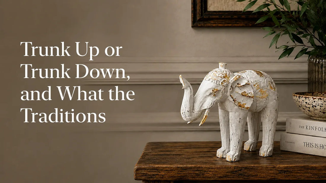 Trunk Up or Trunk Down, and What the Traditions Actually Say