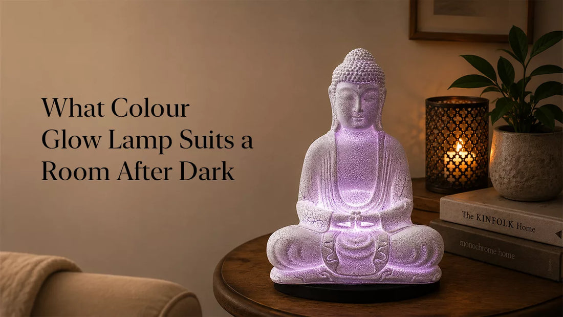 What Colour Glow Lamp Suits a Room After Dark