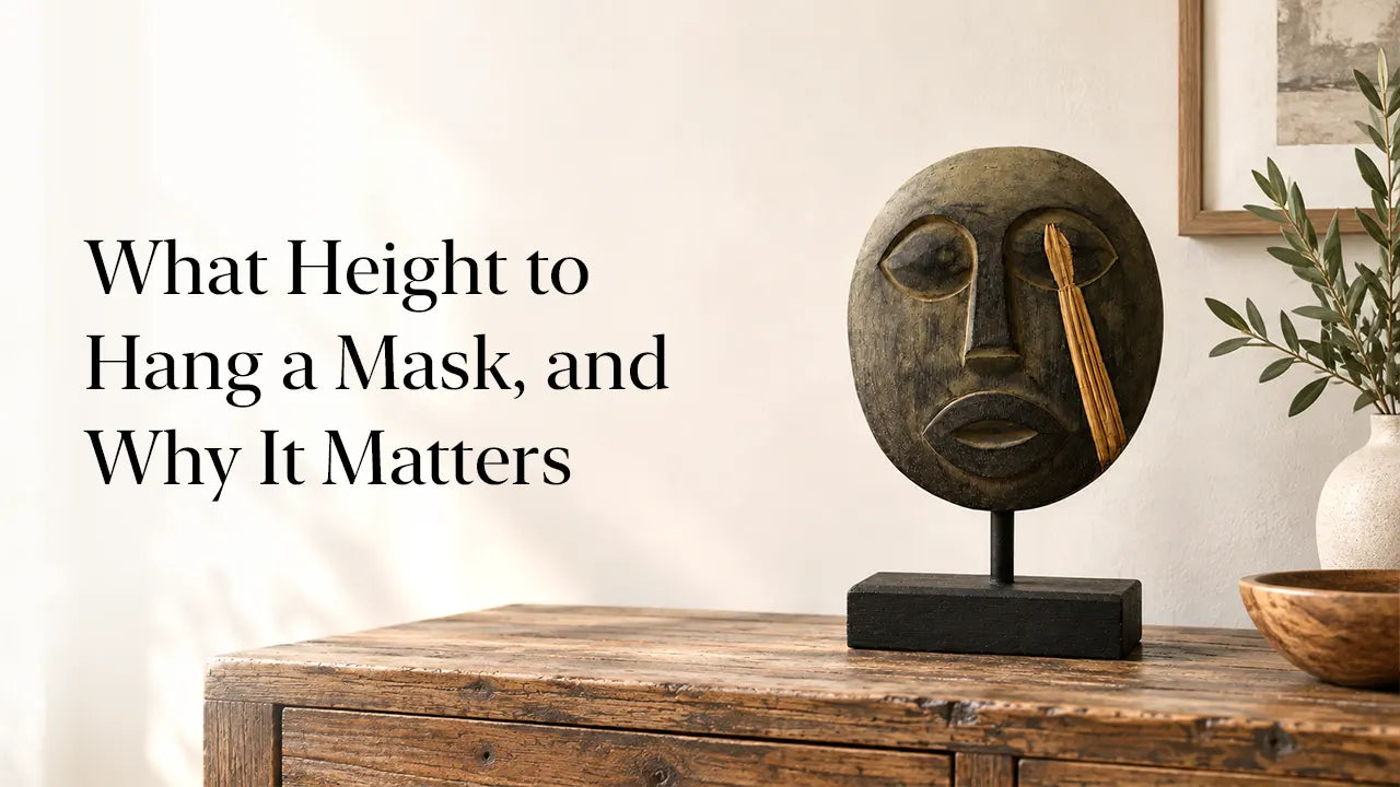 What Height to Hang a Mask, and Why It Matters