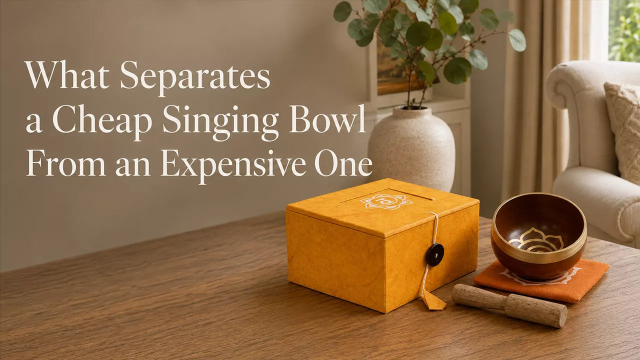 What Separates a Cheap Singing Bowl From an Expensive One