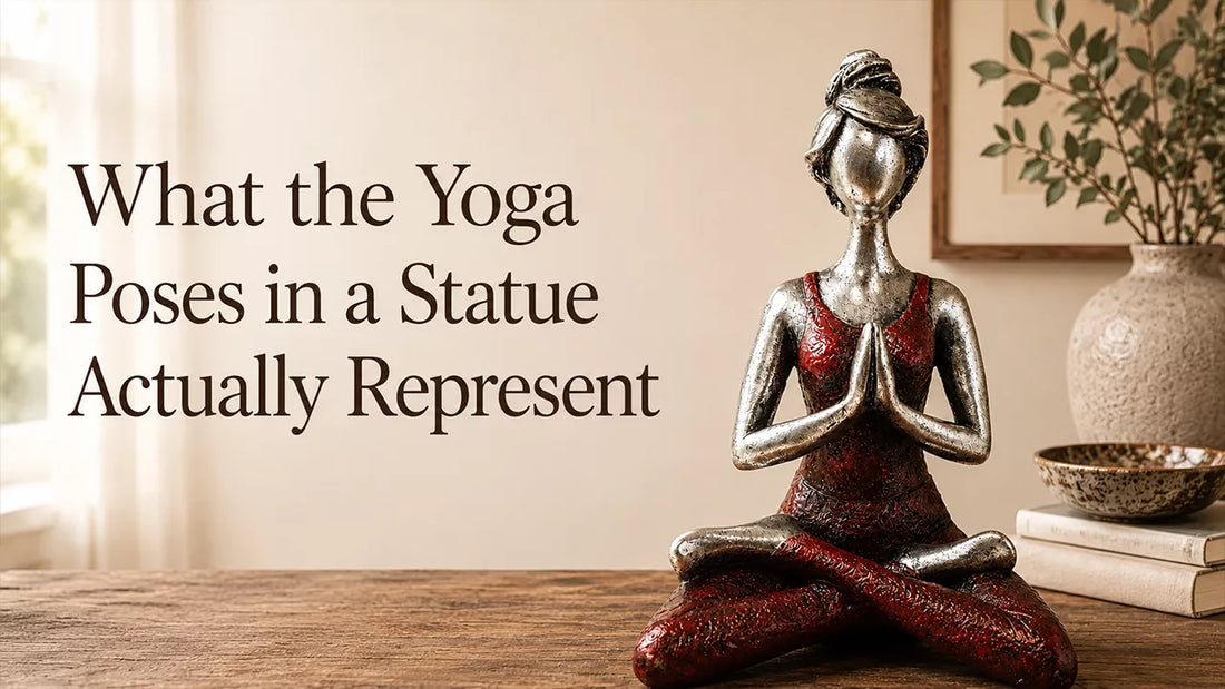What the Yoga Poses in a Statue Actually Represent