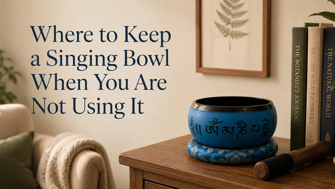 Where to Keep a Singing Bowl When You Are Not Using It