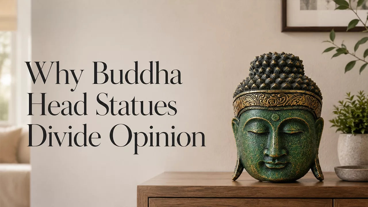 Why Buddha Head Statues Divide Opinion