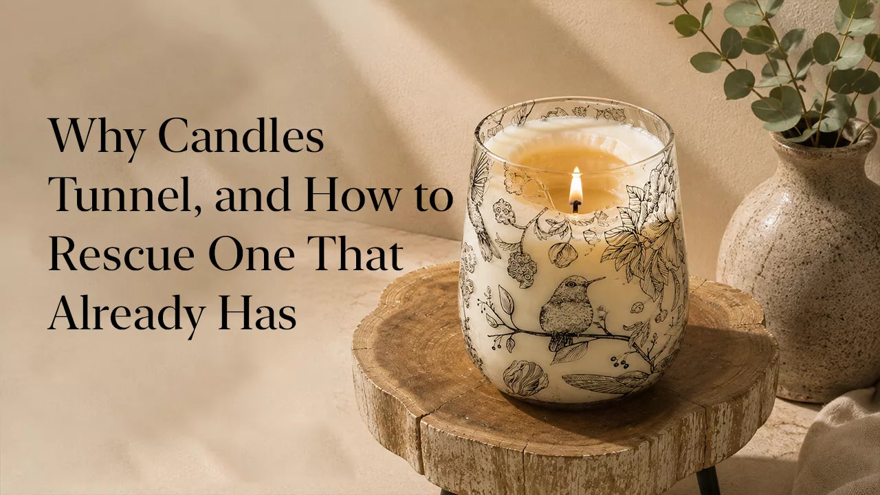 Why Candles Tunnel, and How to Rescue One That Already Has