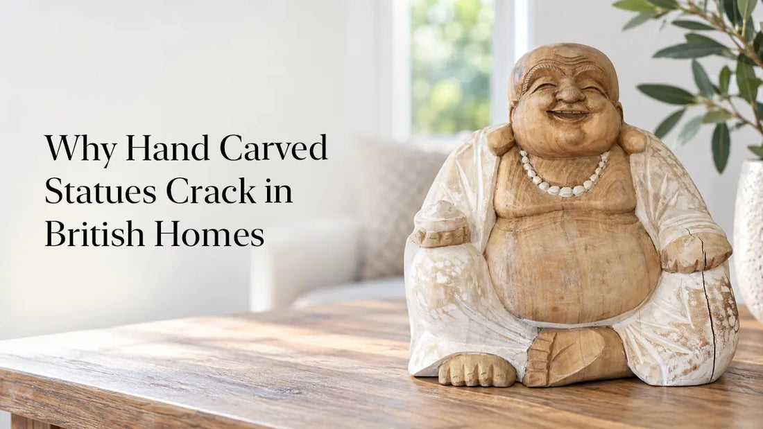 Why Hand Carved Statues Crack in British Homes