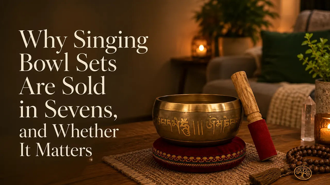 Why Singing Bowl Sets Are Sold in Sevens, and Whether It Matters