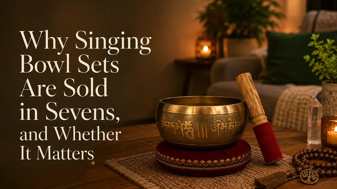 Why Singing Bowl Sets Are Sold in Sevens, and Whether It Matters