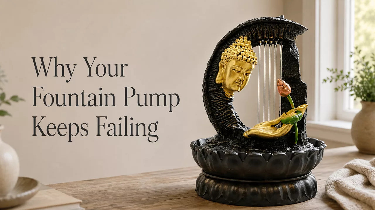 Why Your Fountain Pump Keeps Failing
