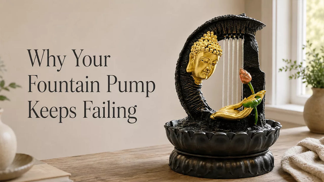 Why Your Fountain Pump Keeps Failing